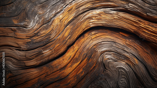 An artistic image showcasing the intricate details of a Wooden Texture