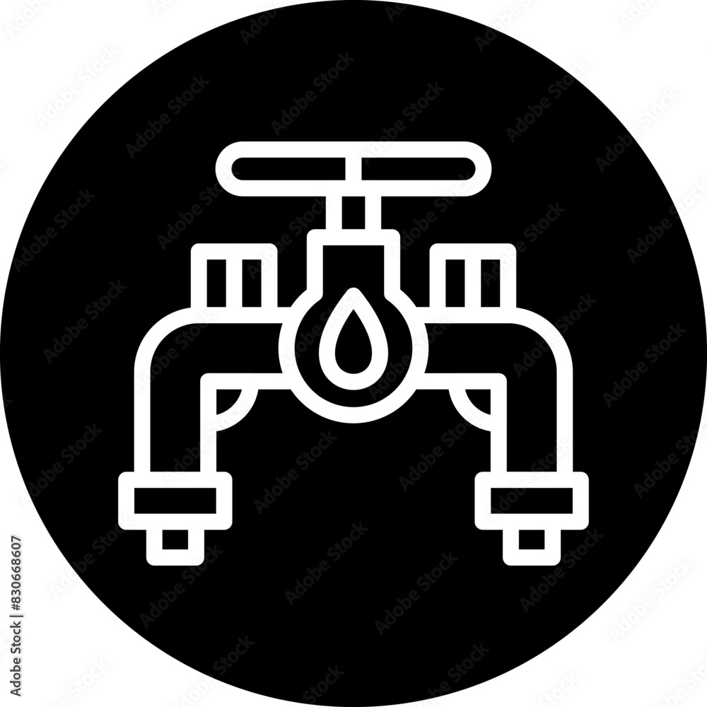 Vector Design Oil Pipes Icon Style Vector Design Oil Pipes Icon Style
