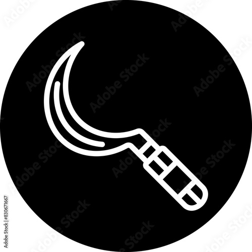 Vector Design Sickle Icon Style