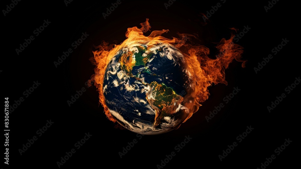 Earth on Fire. Earth on Fire.