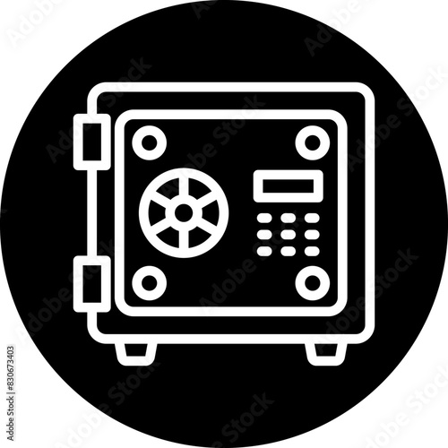 Vector Design Safebox Icon Style
