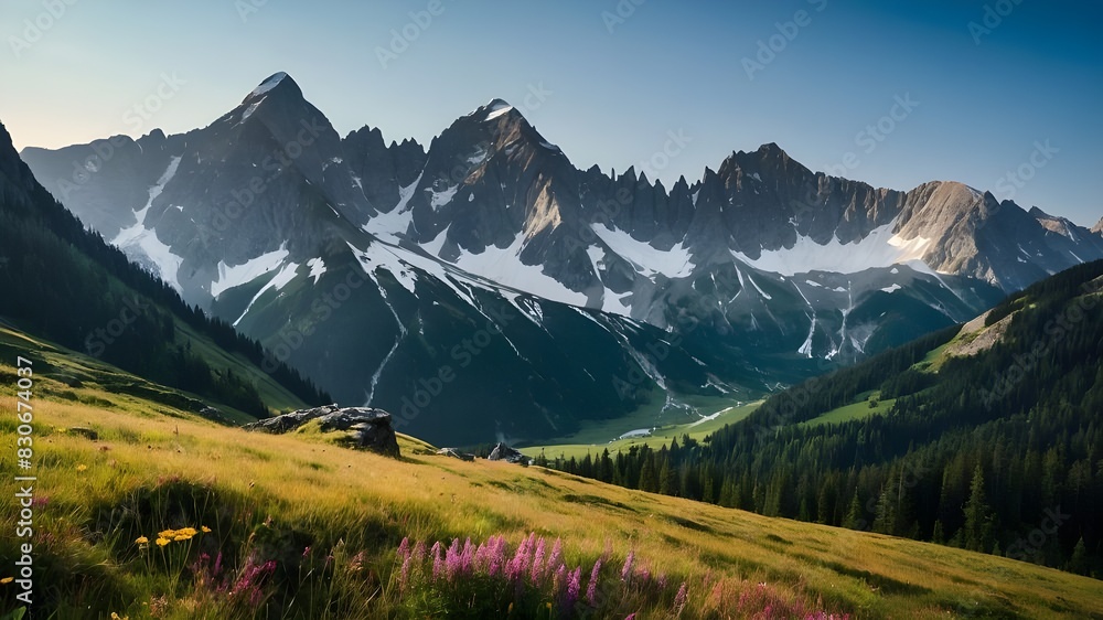 Witness the Majestic Peaks of the Tatra Mountains Rise Sharply Against the Sky, Explore the Breathtaking Heights of the Tatra Mountains, Discover the Dramatic Peaks of the Tatra Mountains Rising Sharp