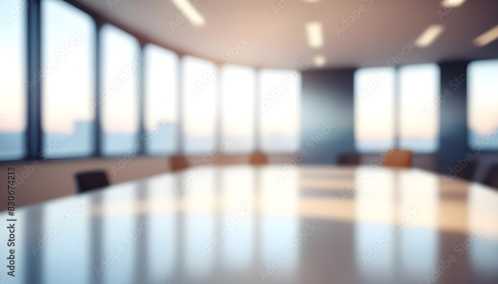 Blurred office background. modern office. Silhouette, business people, business. lobby  