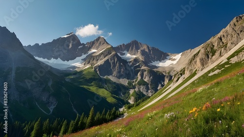 Witness the Majestic Peaks of the Tatra Mountains Rise Sharply Against the Sky  Explore the Breathtaking Heights of the Tatra Mountains  Discover the Dramatic Peaks of the Tatra Mountains Rising Sharp