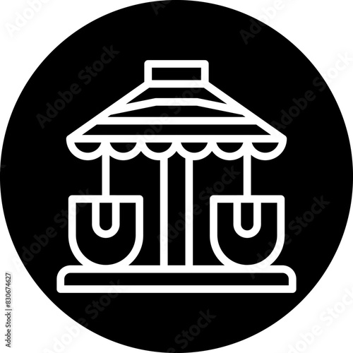 Vector Design Cup Ride Icon Style