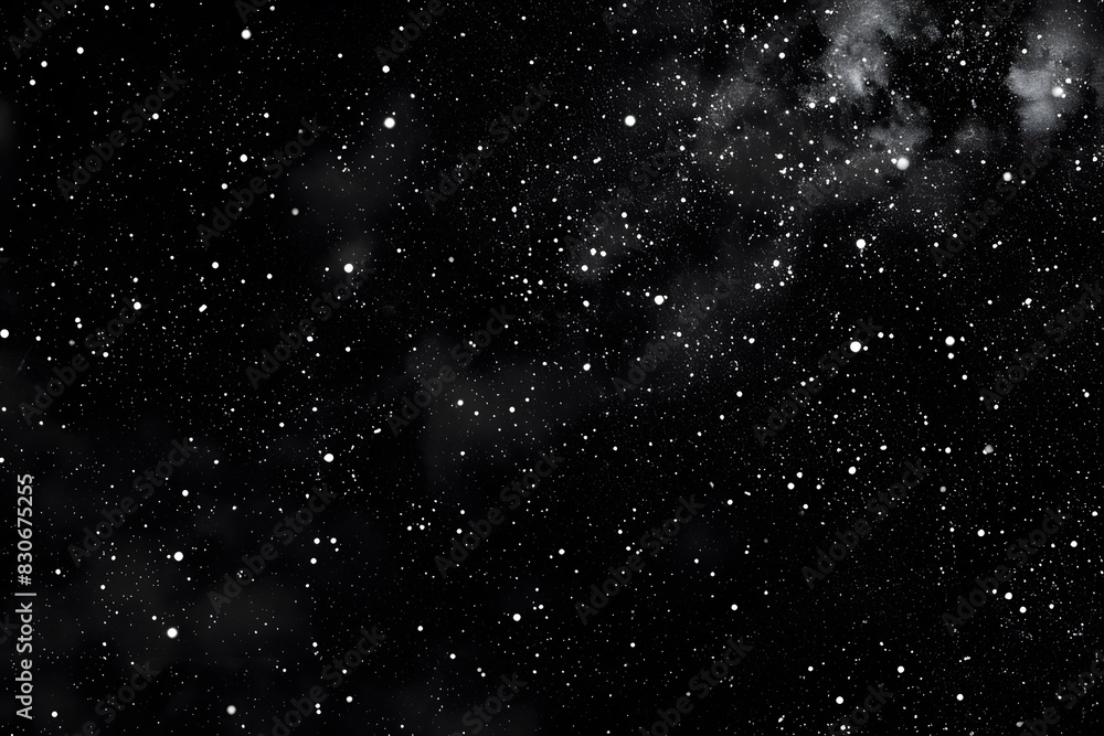 Monochrome Grunge Texture on Black Background Monochrome Grunge Texture on Black Background