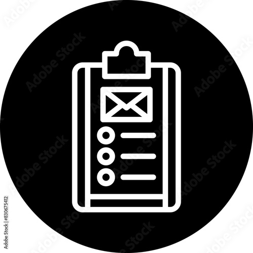 Vector Design Postal Regulations Icon Style