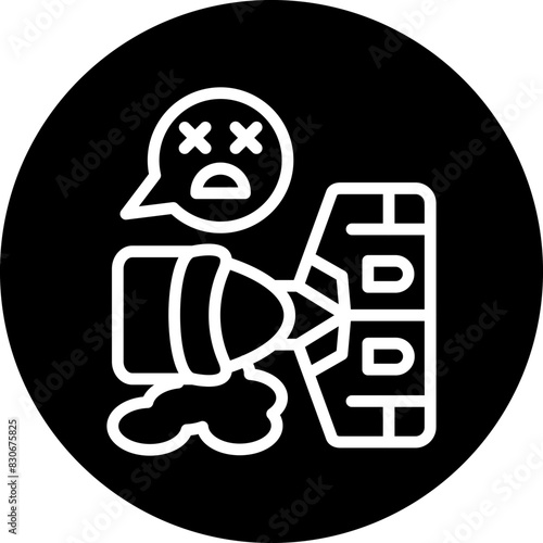 Vector Design Killed Icon Style