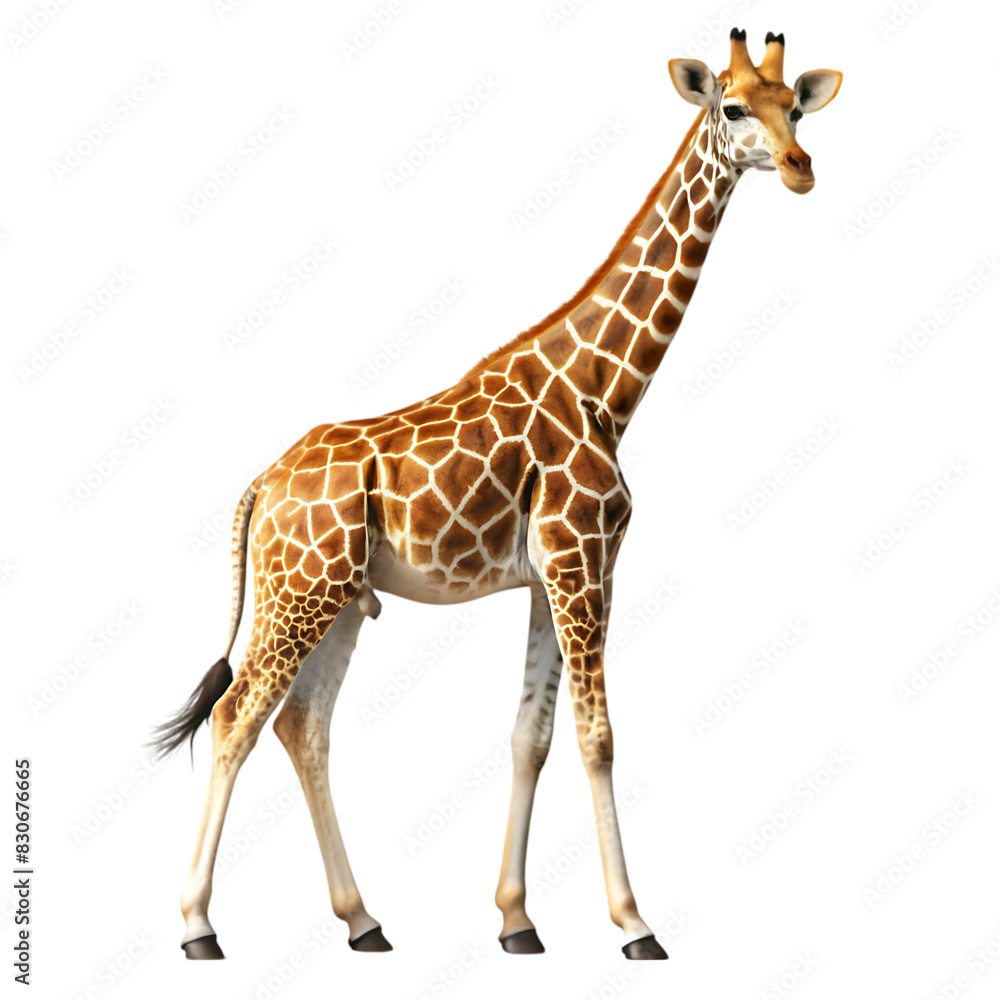 giraffe on transparent background giraffe on transparent background