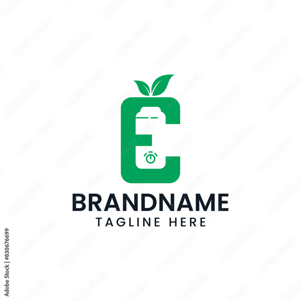 Letter E Boilers nature logo design icon suistable for business Technology Letter E Boilers nature logo design icon suistable for business Technology