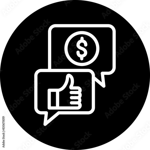 Vector Design Haggling Icon Style