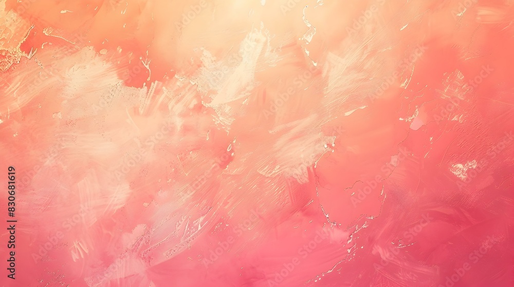 Coral to Peach gradient banner Coral to Peach gradient banner