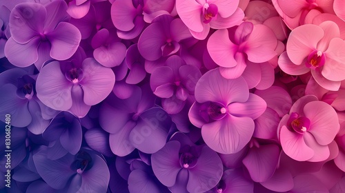 Orchid to Purple gradient abstract