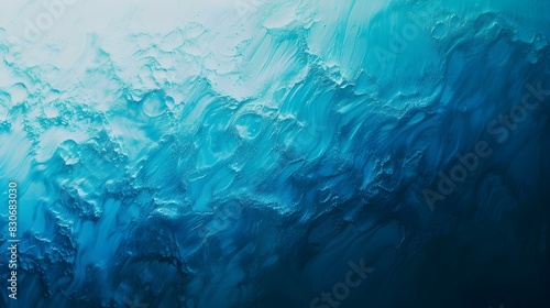 Aquamarine to Blue effect