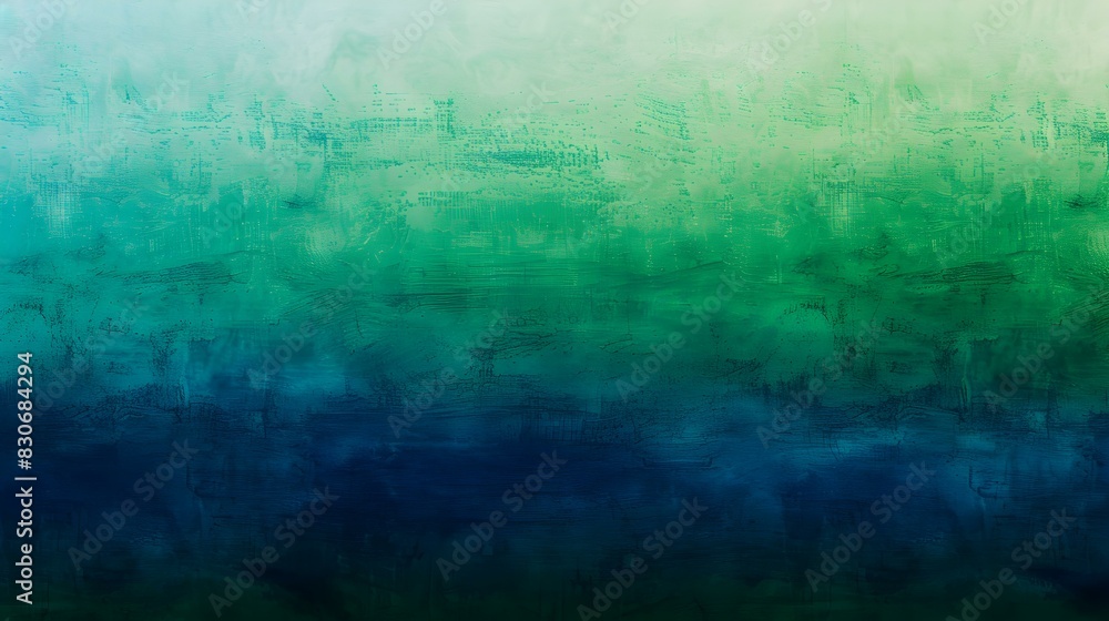Obraz premium Green to blue gradient vibrant texture