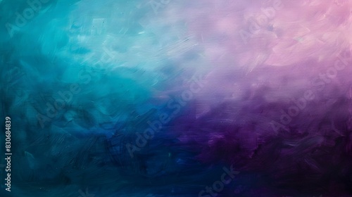 Purple to teal gradient bold colors