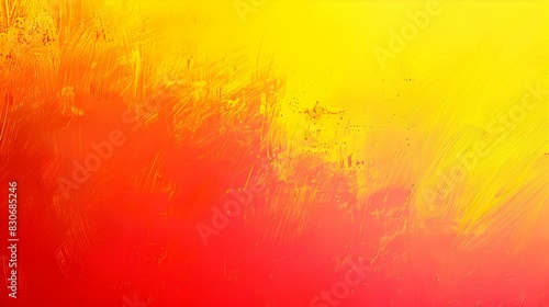 Red to yellow gradient effect