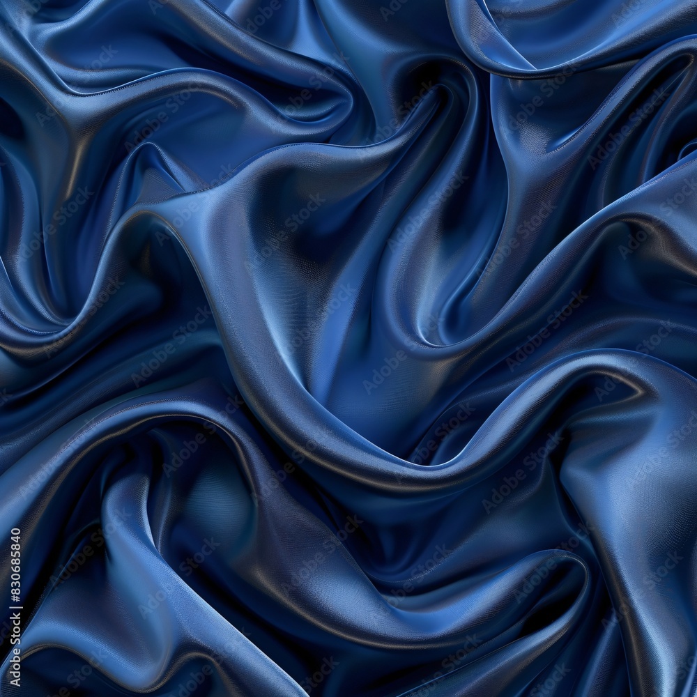Rippling Blue Silk Texture Rippling Blue Silk Texture