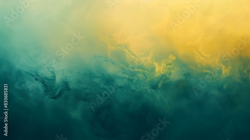 Teal to yellow gradient colors