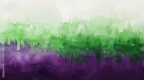 Purple to green gradient