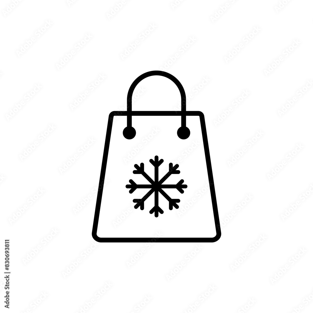 Christmas Santa's Bag Icon Christmas Santa's Bag Icon