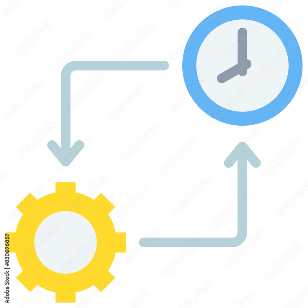 Time Management Icon Time Management Icon