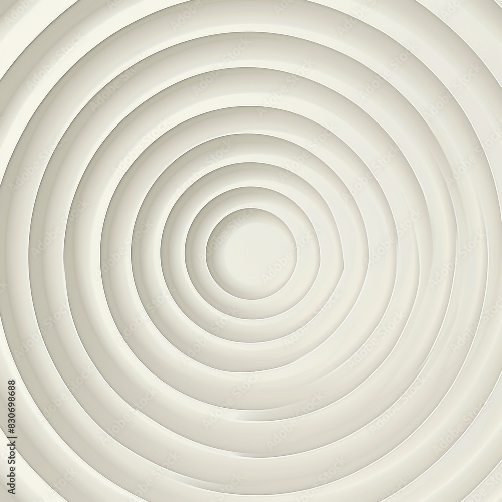 Obraz premium Soft white circles ideal for clean and sleek online shop designs.