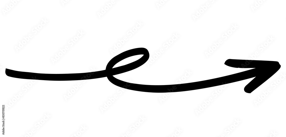 Isolated motion right arrow silhouette Isolated motion right arrow silhouette