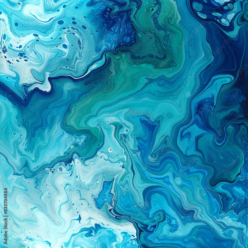 Bold fluid painting ideal for serene visuals. Bold fluid painting ideal for serene visuals.