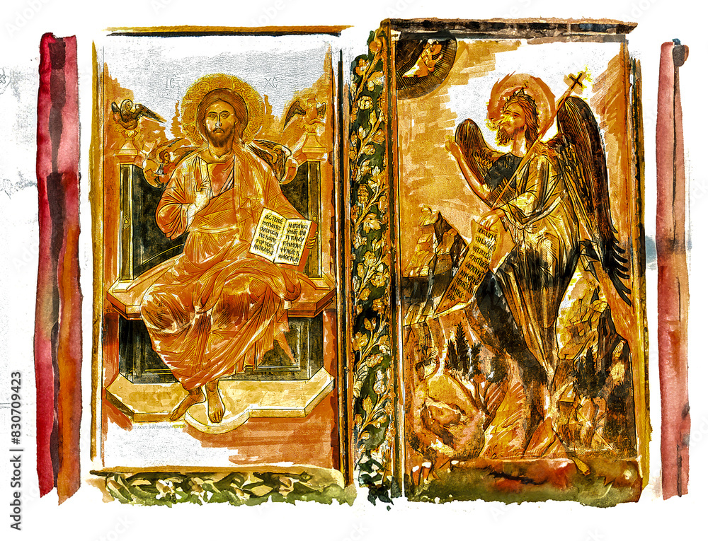 Obraz premium church fresco