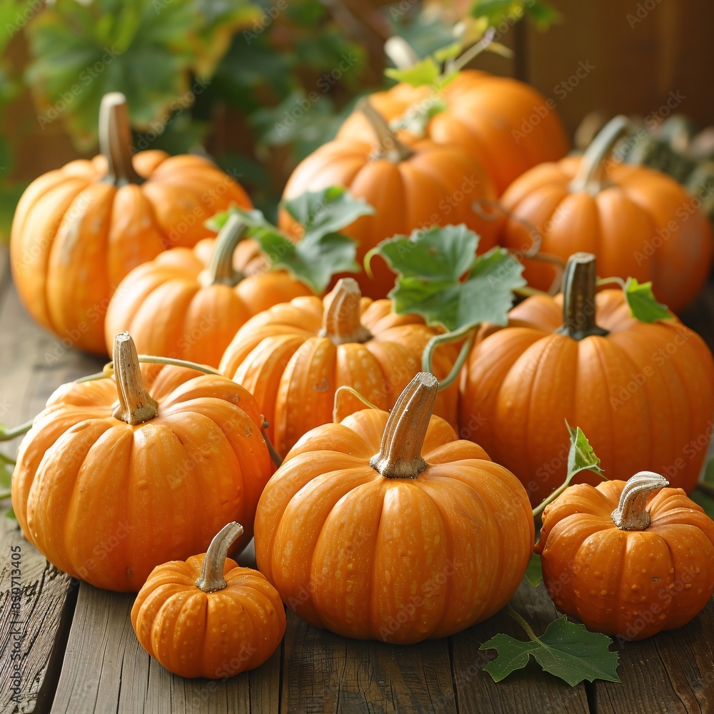 Bountiful Harvest: Fresh Pumpkins Ready for the Fall Season Bountiful Harvest: Fresh Pumpkins Ready for the Fall Season