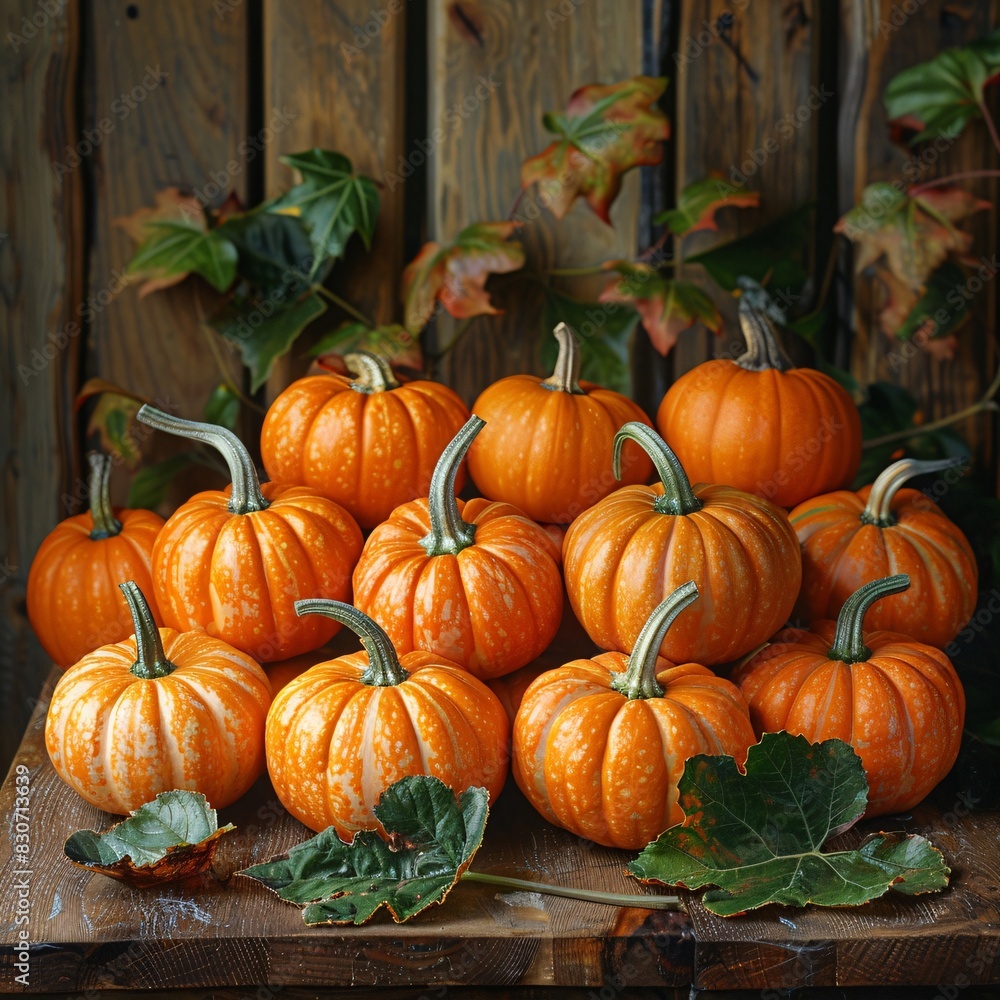 Pumpkin Bundle on Display for Fall Decorations Pumpkin Bundle on Display for Fall Decorations