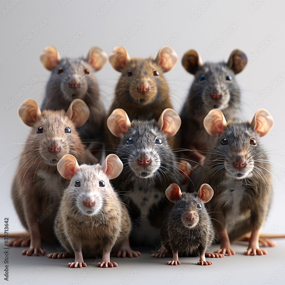 A Family of Mice: The Adorable Rodent Clan A Family of Mice: The Adorable Rodent Clan