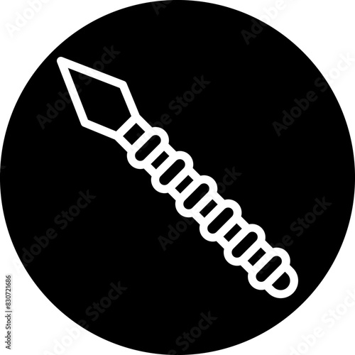 Vector Design Spear Icon Style
