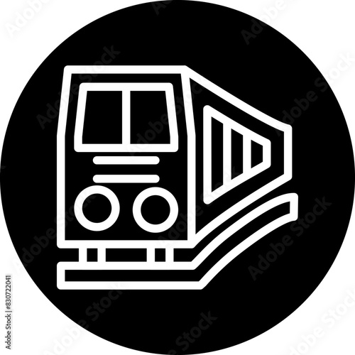 Vector Design Train Icon Style