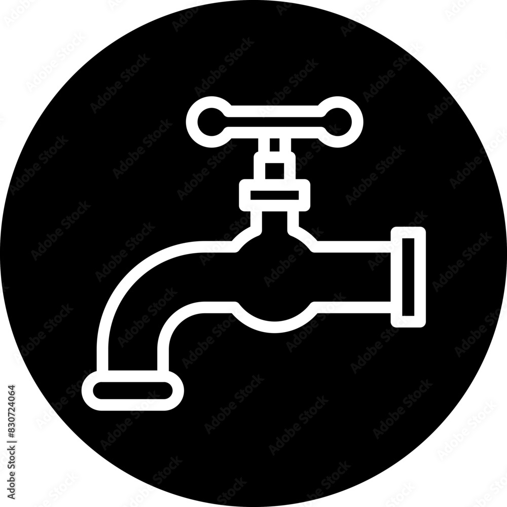 Vector Design Faucet Icon Style Vector Design Faucet Icon Style