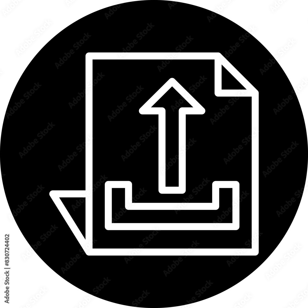 Vector Design Upload File Icon Style Vector Design Upload File Icon Style