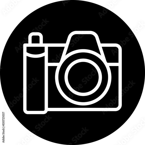 Vector Design Dslr Camera Icon Style