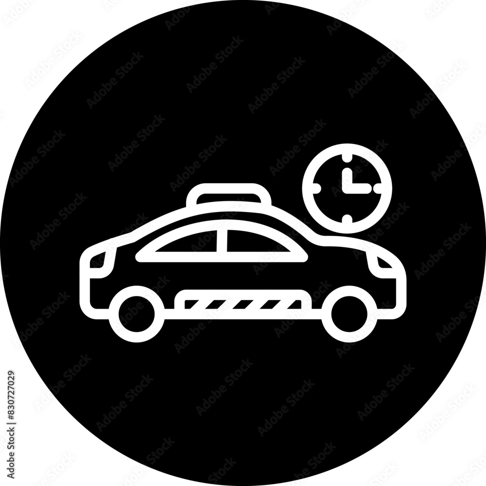 Vector Design Busy Taxi Icon Style Vector Design Busy Taxi Icon Style