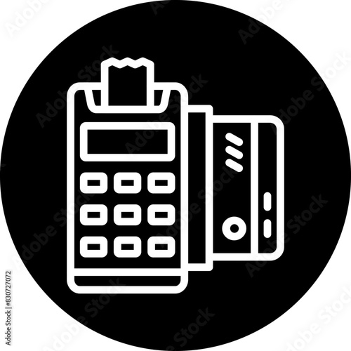Vector Design Card Machine Icon Style
