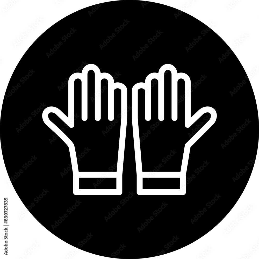 Vector Design Gloves Icon Style Vector Design Gloves Icon Style
