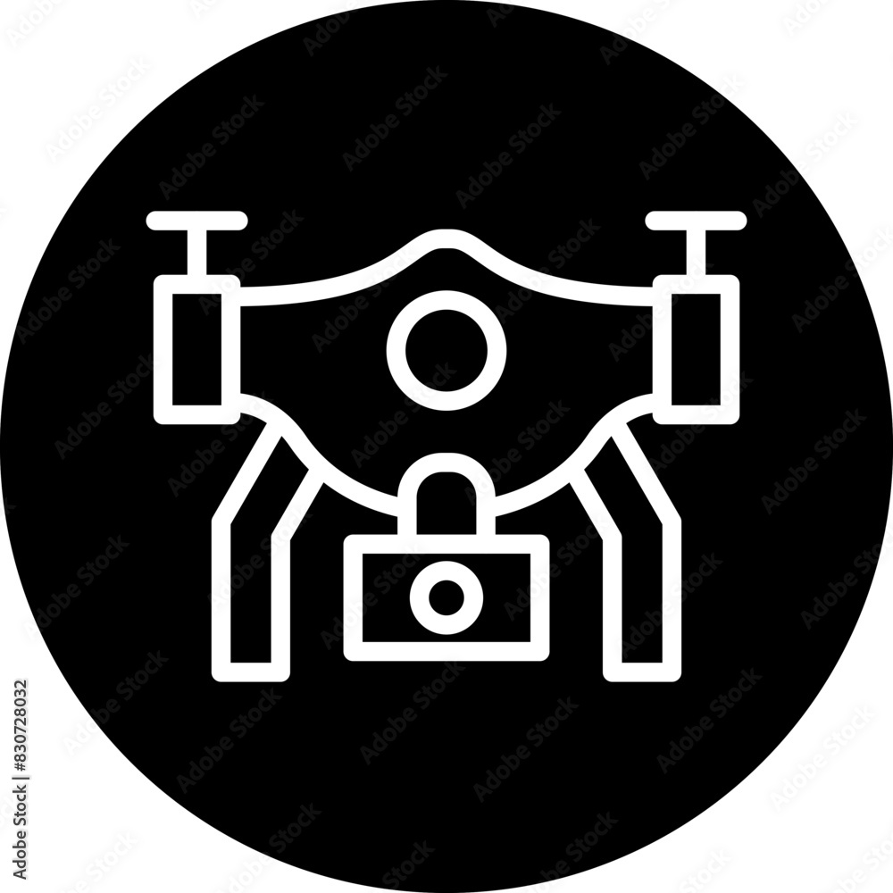 Vector Design Drone Icon Style Vector Design Drone Icon Style