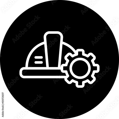 Vector Design Engineering Setting Icon Style