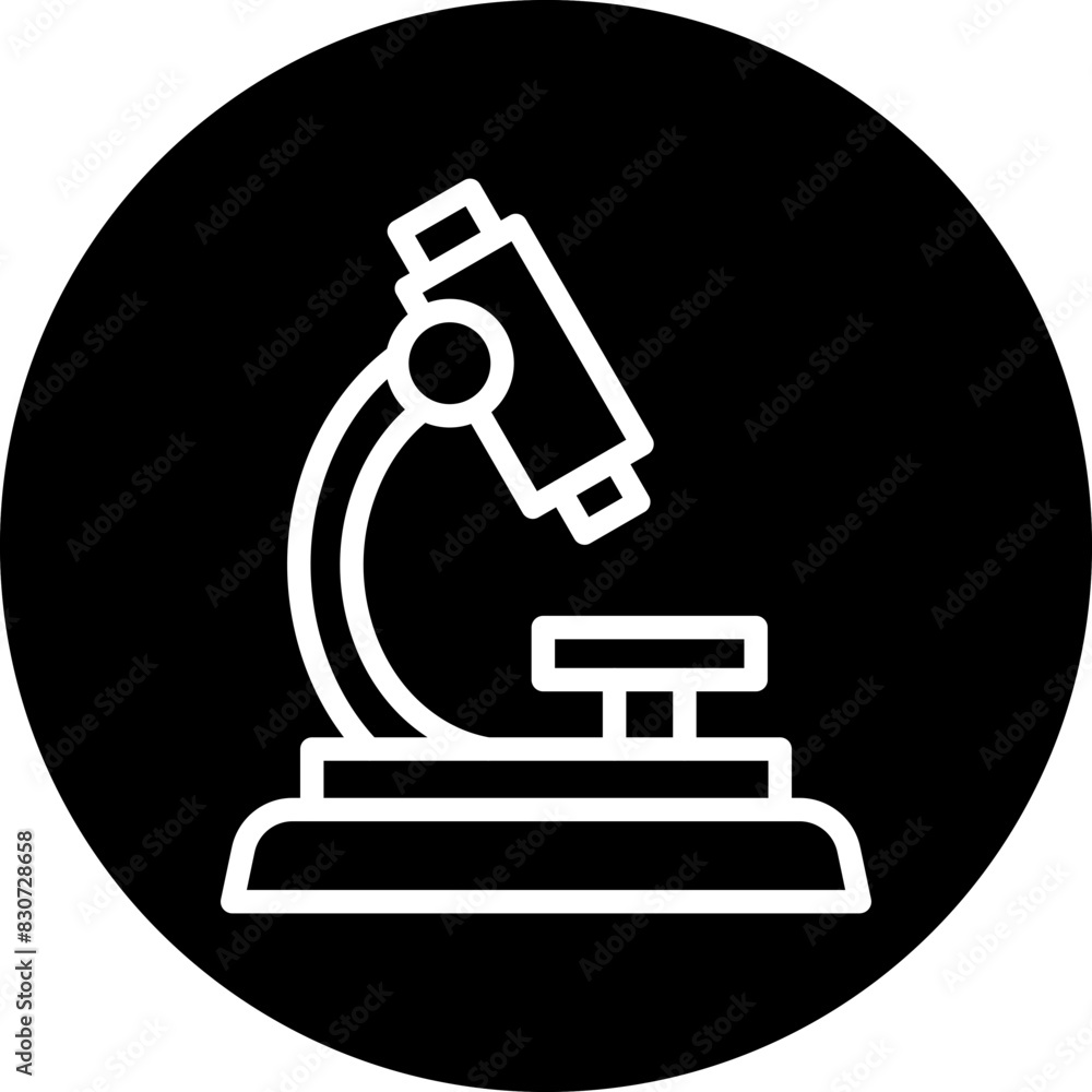 Fototapeta premium Vector Design Microscope Icon Style