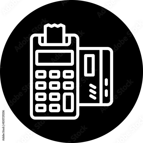 Vector Design Card Machine Icon Style
