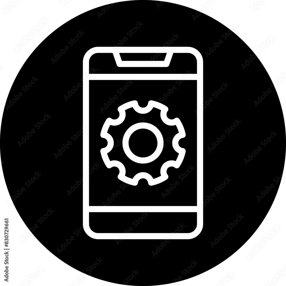 Vector Design Mobile Phones Icon Style Vector Design Mobile Phones Icon Style