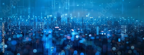 A digital city is a virtual representation of a physical city