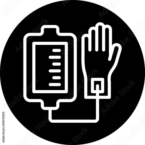 Vector Design Blood Donation Icon Style