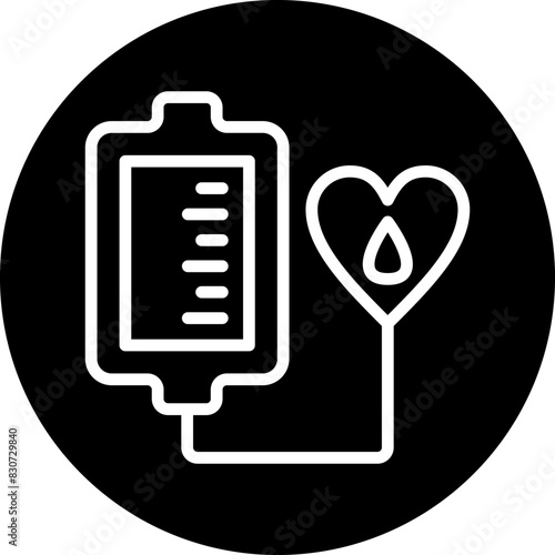 Vector Design Blood Transfusion Icon Style