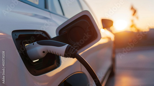 Ladesäule in der Stadt für Elektromobilität, elektromobilität, ladestation, aufladen, zukunft, nachhaltig, umweltfreundlich, business mann, mann, laden, ladestation, auto, elektrofahrzeug, elektroauto